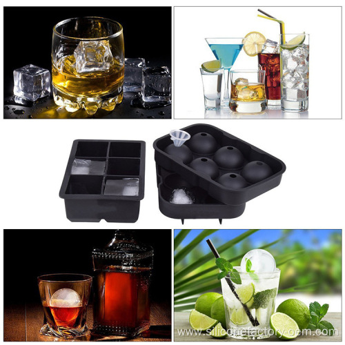 Food Grade Wholesale Party Cup Silicone Ice Tray